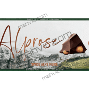 Alprose Swiss Alps 74 Dark Hazelnuts 300g