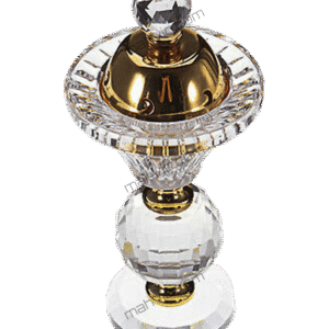 Bakhoor Crystal Cut Glass Burner