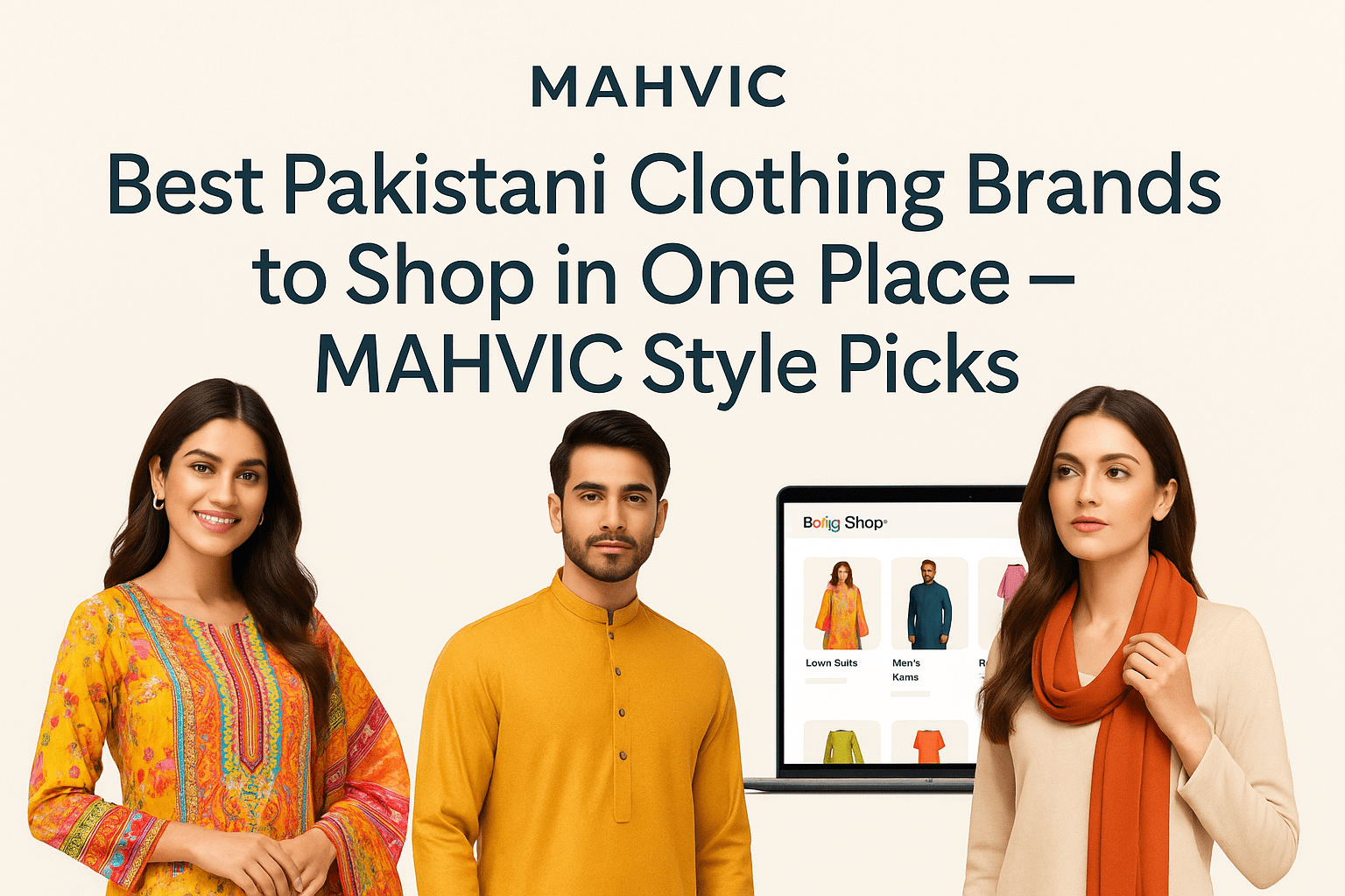 Best Pakistani Clothing Brands to Shop in One Place – MAHVIC Style Picks