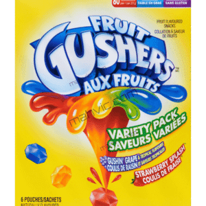 Betty Crocker Fruit Gushers Variety Pack 138g