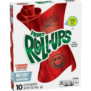 Betty Crocker Fruit Roll Ups Strawberry