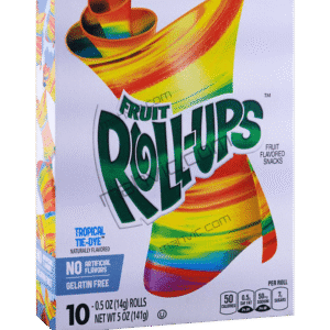 Betty Crocker Fruit Roll Ups Tropical Tie Dye