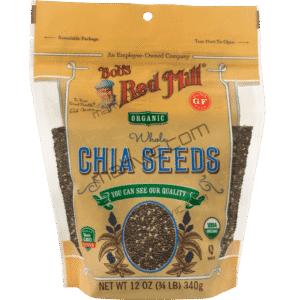 Bobs Red Mill Organic Whole Chia Seeds