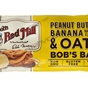 Bobs Red Mill Peanut Butter Banana Oats Bobs Bar 50g