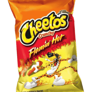 Cheetos Crunchy Flamin Hot Cheese Flavored Snacks