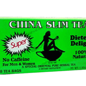 China Slim Tea Herbal Tea Dietary Supplement 18 Tea Bags 54 Grams