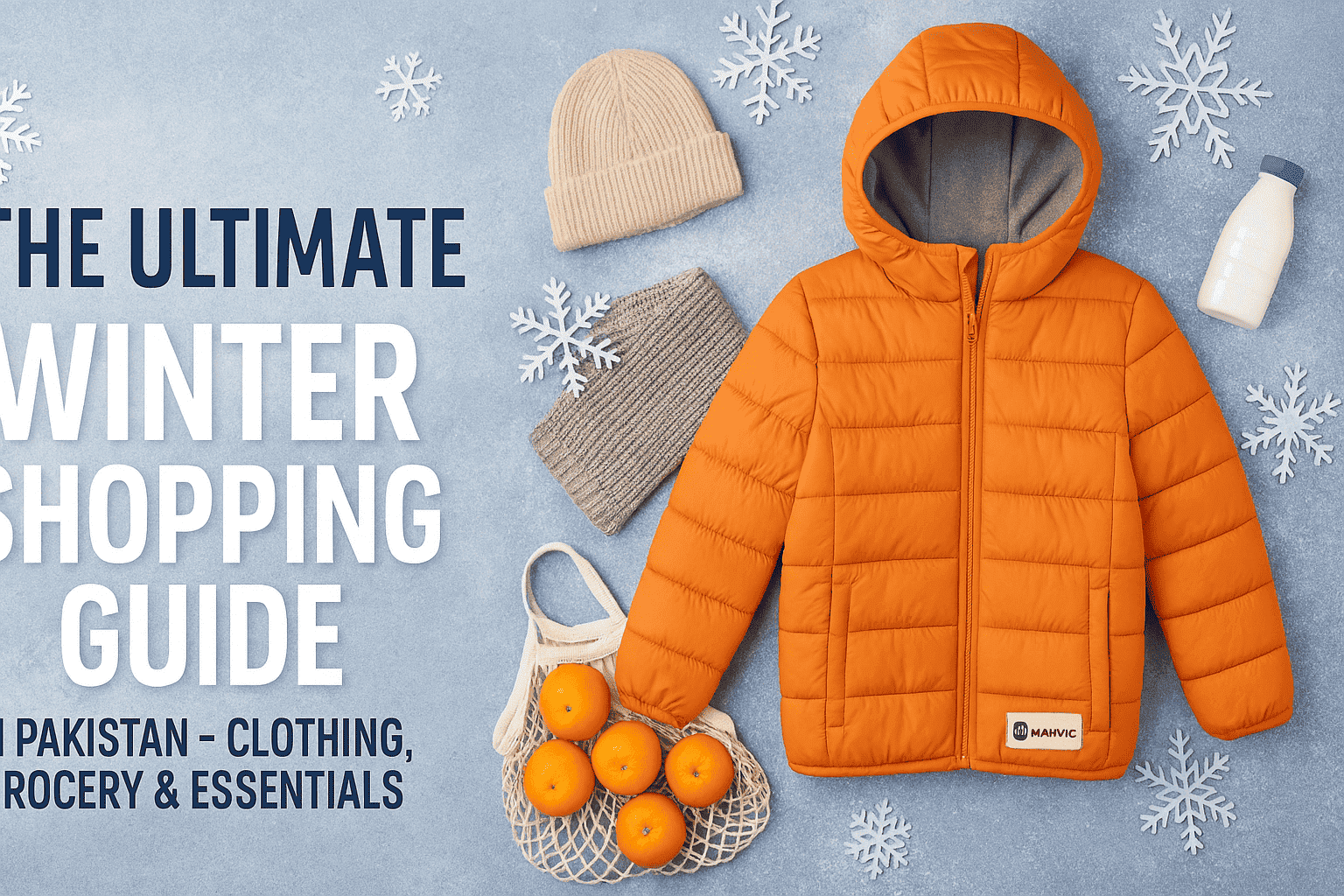 The Ultimate Winter Shopping Guide in Pakistan – Clothing, Grocery & Essentials