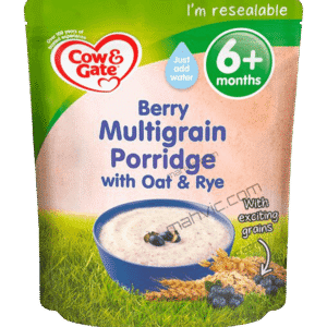 Cow Gate Berry Multigrain Porridge Baby Cereal 125g