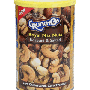 Crunchos Royal Mix Roasted Salted Nuts Can