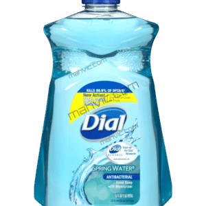 Dial Antibacterial Hand Soap with Moisturizer Refill Spring Water Scent