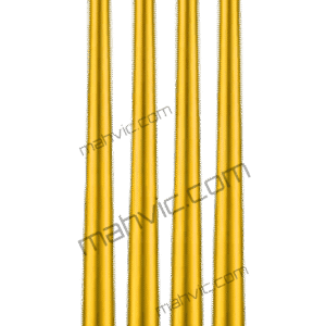 Duni Candle Taper Antique Gold