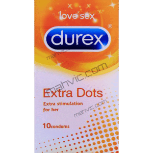 Durex Extra Dots Condoms 10 Count