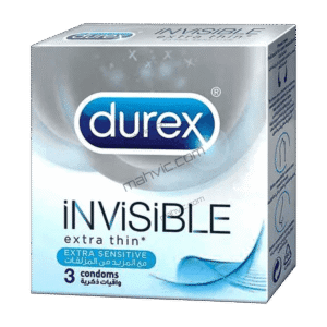 Durex Invisible Extra Thin Condom 3 Count