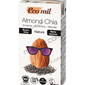 Ecomil Almond Chia Nature Sugar Free Milk