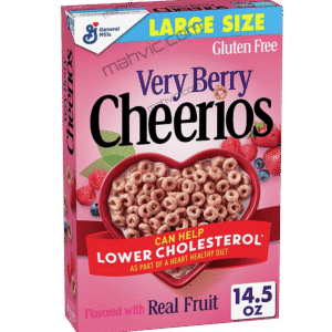 General Mills Very Berry Cheerios Gluten Free Breakfast 14.5oz