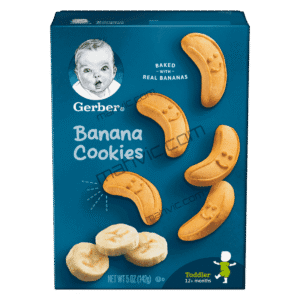 Gerber Graduates Banana Cookies Baked with Real Bananas