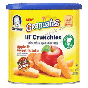 Gerber Graduates Lil Crunchies Apple Sweet Potato