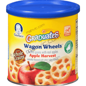 Gerber Graduates Wagon Wheels Apple Harvest Baby Food