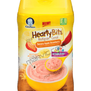 Gerber Hearty Bits Multigrain Cereal Banana Apple Strawberry