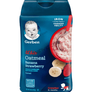 Gerber Lil Bits Oatmeal Banana Strawberry