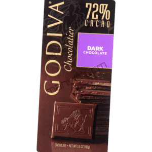 Godiva Dark Chocolate 72 Cacao 100 Grams