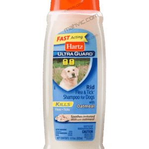 Hartz Rid Flea Tick Shampoo For Dogs With Oatmeal