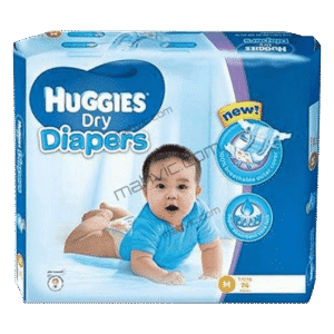 Huggies Dry Super Jumbo Diapers M 74