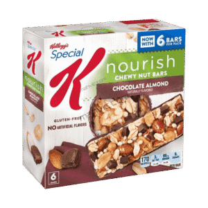 Kelloggs Special K Nourish Chewy Nut Bars Cranberry Almond 198g