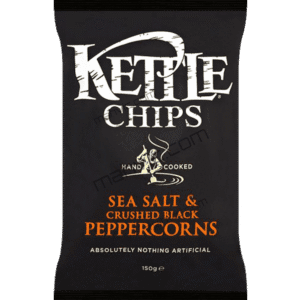 Kettle Sea Salt And Black Pepper Corns Chips