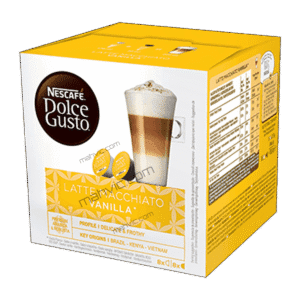 Nescafe Dolce Gusto Coffee Capsule Vanilla Latte Macchiato 188.4g