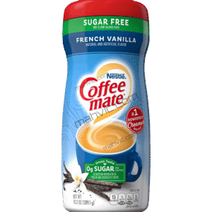 Nestle Coffee Mate French Vanilla Sugar Free Non Dairy Coffee Creamer
