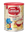 Nestle Mixed Fruits Wheat With Milk Baby Cereal