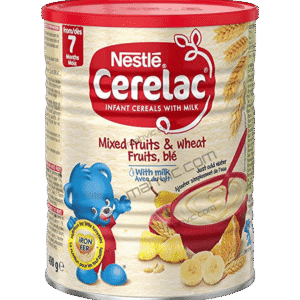 Nestle Mixed Fruits Wheat With Milk Baby Cereal