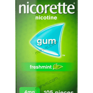 Nicorette Freshmint 2mg Gum 105 Pieces