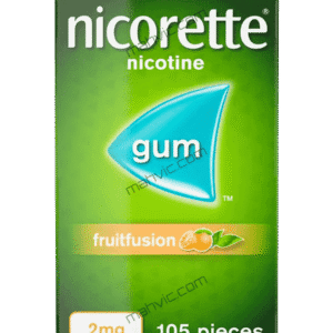 Nicorette Fruitfusion 2mg Nicotine Gum