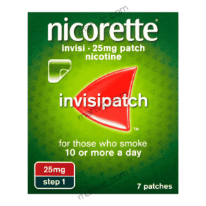 Nicorette Invisi 25mg Patch Nicotine 7 Patches