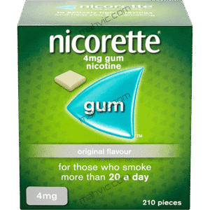 Nicorette Original 4mg Sugar Free Nicotine Gum