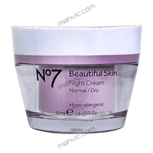 No7 Beautiful Skin Night Cream For Normal Dry Skin 50Ml