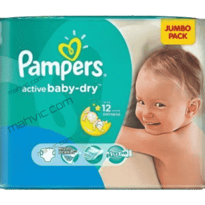 Pampers Active Baby Dry Large XXL Jumbo Pack Size 6