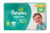 Pampers Baby Dry Extra Large Diapers Size 6 48 Count