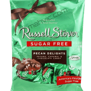 Russell Stover Sugar Free Chocolate Candy Pecan Delight 85g