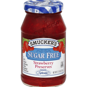 Smuckers Sugar Free Strawberry Jam With Splenda Sweetener