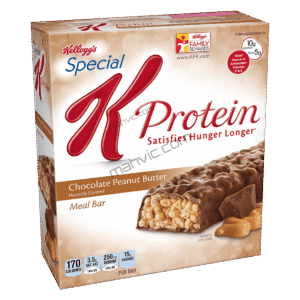 Special K Chocolate Peanut Butter Cereal Protein Meal Bars