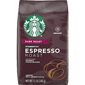 Starbucks Espresso Roast Dark Ground Coffee 340g