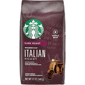 Starbucks Whole Bean Italian Roast Dark Coffee