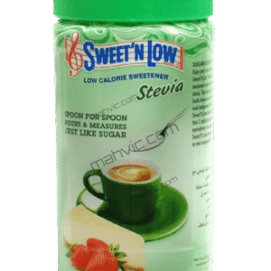 Sweet N Low Stevia Sweetener Powder Jar