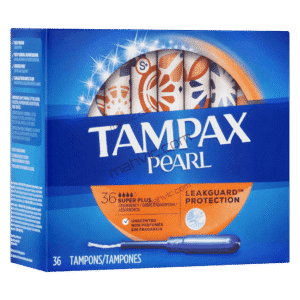 TAMPAX PEARL PLASTIC SUPERPLUS UNSCENTED 36CT