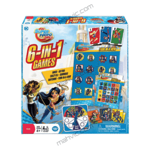 The Wonder Forge DC Super Hero Girls 6 in 1 Games