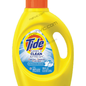 Tide Simply Clean Fresh Refreshing Breeze Liquid Laundry Detergent