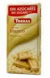 Torras Chocolate Sugar Free White Chocolate